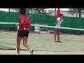 2015年IH テニス  女子 団体 2回戦 山村学園（埼玉）vs 九州文化学園（長崎）③