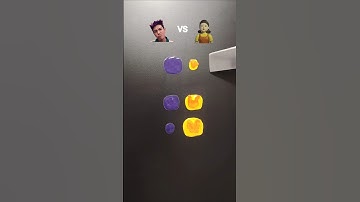 Squid Game Thanos vs Young-hee Guess the second color #satisfying...