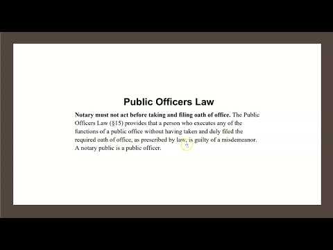 NYS Notary Public iPREP Mock Test #5 Q31