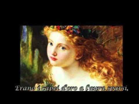 " Erano i capei d'oro all'aura sparsi" di Francesco Petrarca - Interprete: Sergio Carlacchiani