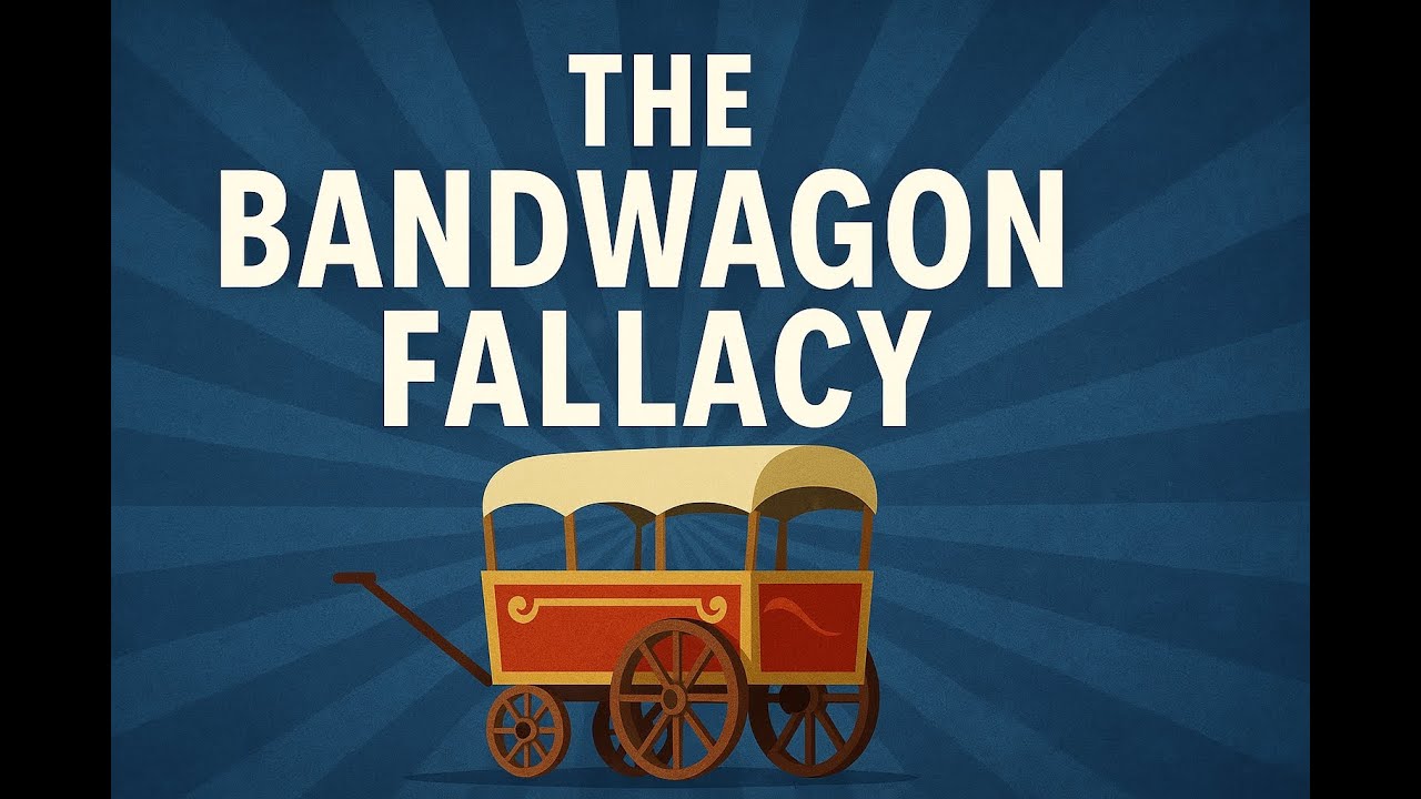 The Bandwagon Fallacy - YouTube
