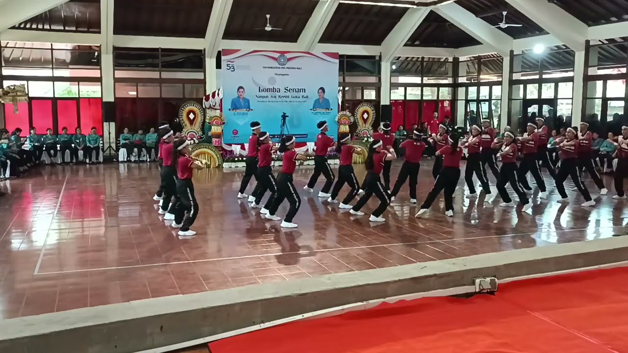 TP  PKK KABUPATEN BADUNG | LOMBA SENAM NANGUN SAT KERTHI LOKA BALI DALAM RANGKA HKG KE -53