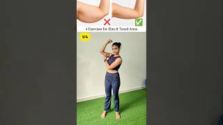 Slim and toned arms ✅💯 #armfatloss #armfat #armpitfat #workout #slimarms #exercise #yoga #shorts