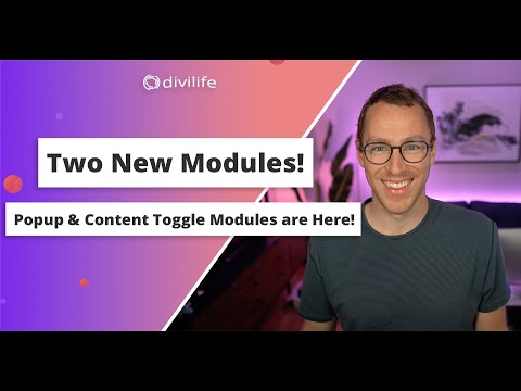Introducing the Divi Popup Module & Content Toggle Module for Divi Modules Pro! 🤩