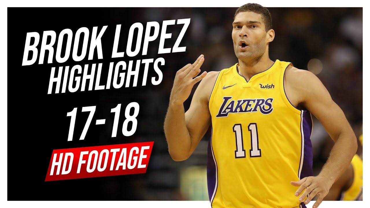brook lopez lakers jersey