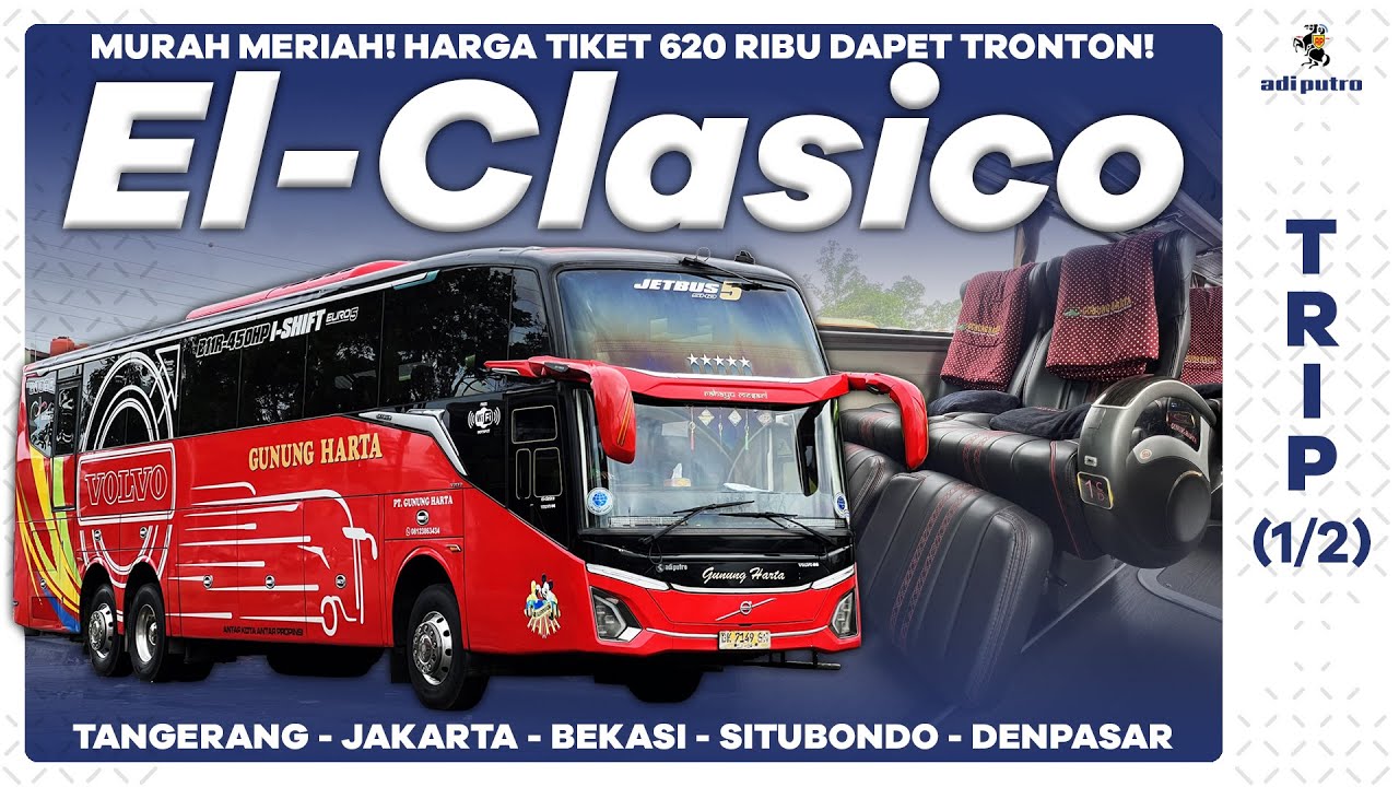 Rekomendasi Bus Tangerang - Jakarta - Denpasar : Gunung Harta 