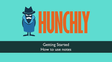 Taking Notes with Hunchly - Getting Started