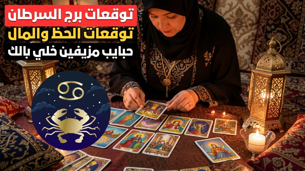 توقعات برج السرطان ♋️ توقعات الحظ والمال 💰 خسوف القمر هيقلب حياتك 🌕 وحبايب مزيفين خلي بالك منهم 🐍