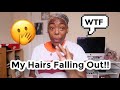 RELAXING MY NATURAL HAIR | FAIL.. | HAIR FELL OUT... |