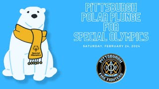 Special Olympics Polar Plunge - Pittsburgh Firefighters -  2/24/24 @SpecialOlympicsPA