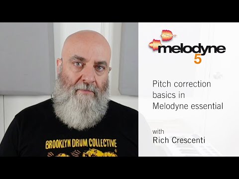 Melodyne essential • Pitch correction basics