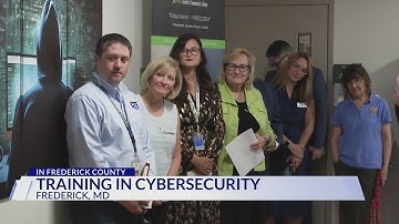 Training in cybersecurity at Frederick Community College