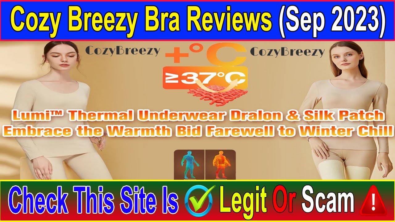 Cozy Breezy Bra Reviews (Sep 2023) See - Legit or Another Scam