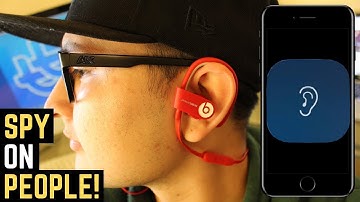 How To Use iPhone As Secret Listening Device! (iOS 12)