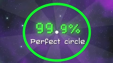 How to draw a perfect circle (using rust)