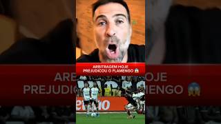 PILHADO FICA REVOLTADO COM ARBITRAGEM DO CLÁSSICO 😡😡 #futebol #football #brasil #flamengo #shorts