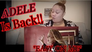 First Time Hearing - Adele "Easy On Me Offical Video  Shes back