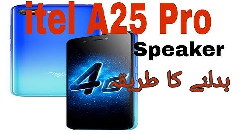 how to solve itel A25 pro back speaker problem/dabangg mobile youtube channel