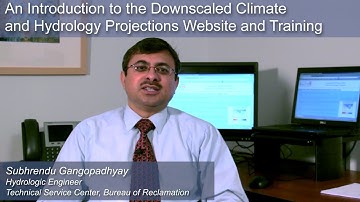 An Introduction to the Climate and Hydrology Projections Website and Training