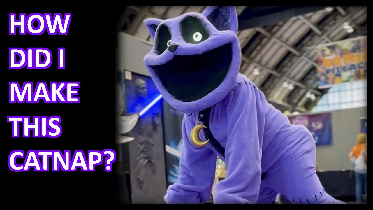 I made a CATNAP Cosplay in 2 months - YouTube
