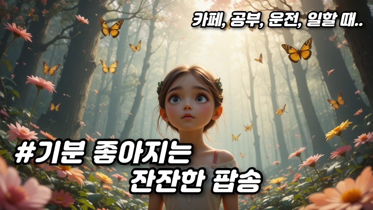 [Playlist]💕카페음악 플레이리스트4 (중간광고없음)/잔잔한 팝송 모음/운전할 때·일할 때·매장에서 듣는 음악