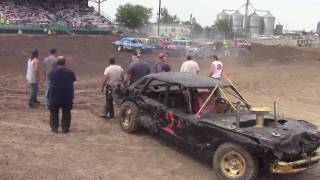 Hardin Montana Demolition Derby 2016 Main Event