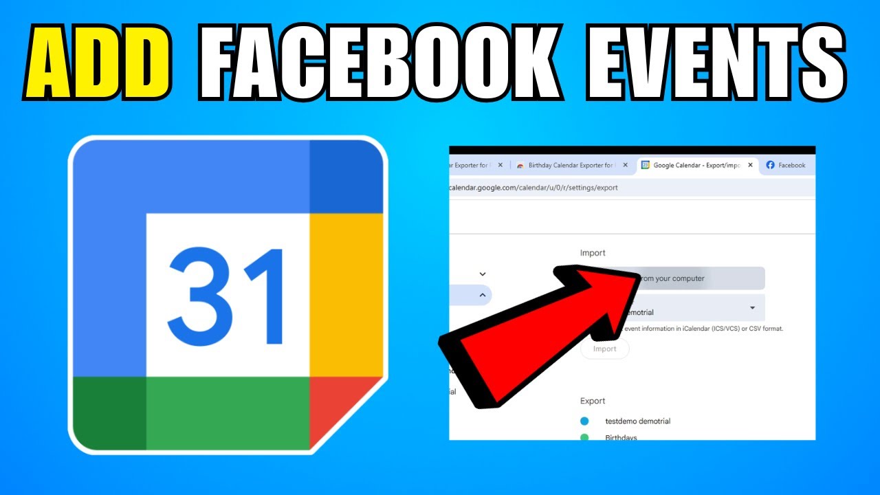 How To Add Facebook Events To Google Calendar (2026) (Complete Guide ...