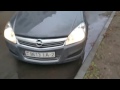 Opel Astra H 1.3 CDTI 2009г окончание автозапуск двигателя с брелка 433 мгц remote control HD