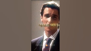 Patrick Bateman | you can always be thinner look better 👿