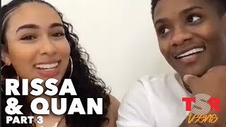 Rissa & Quan Get Real About Their Transition To Parenthood While Working As Influencers | TSR Teens