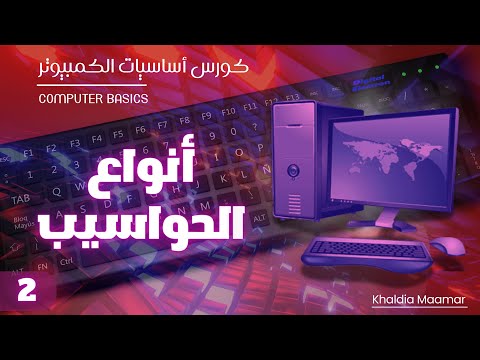 الحلقة 2 أنواع الحواسيب أنواع الكمبيوتر   