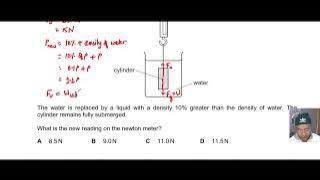 2025 CAIE AS & A level May June Physics Paper 11 Q. No. 14 (9702/11/M/J/25) by Sajit C Shakya