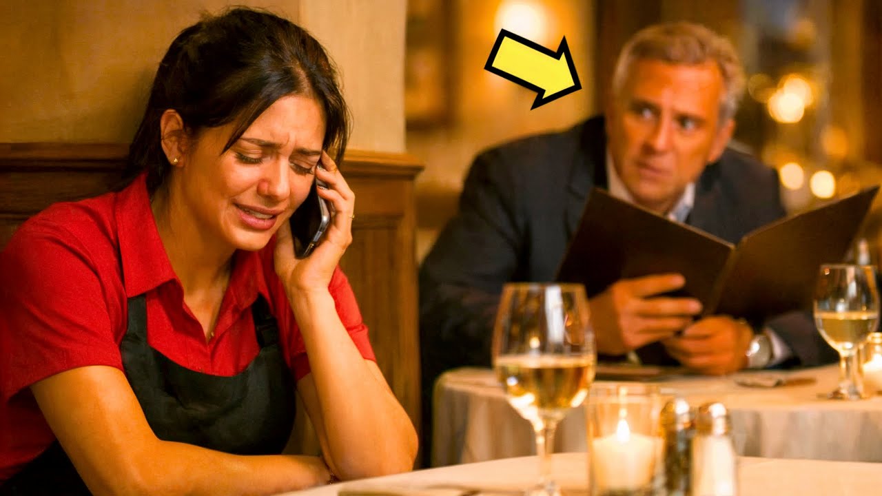 SERVEUSE PLEURE AU TÉLÉPHONE… JE NE TROUVE PAS DE MARI… ET LE MILLIONNAIRE À CÔTÉ…