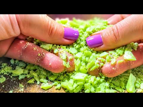ASMR Soap Crunchy Sounds  No Talking