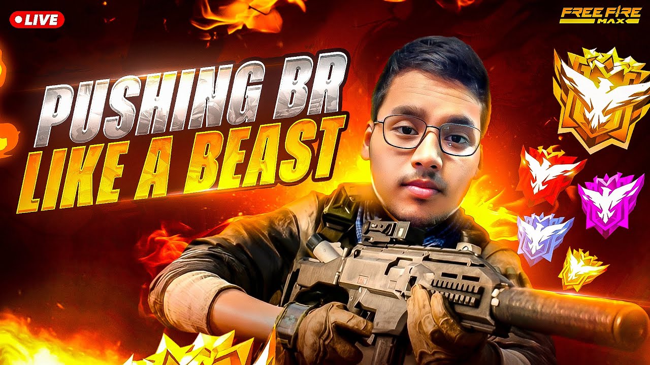 🔴 FREE FIRE LIVE | BR Rank Push | Bangladesh 🇧🇩 & Nepal 🇳🇵 Server | Garena Free Fire Live 