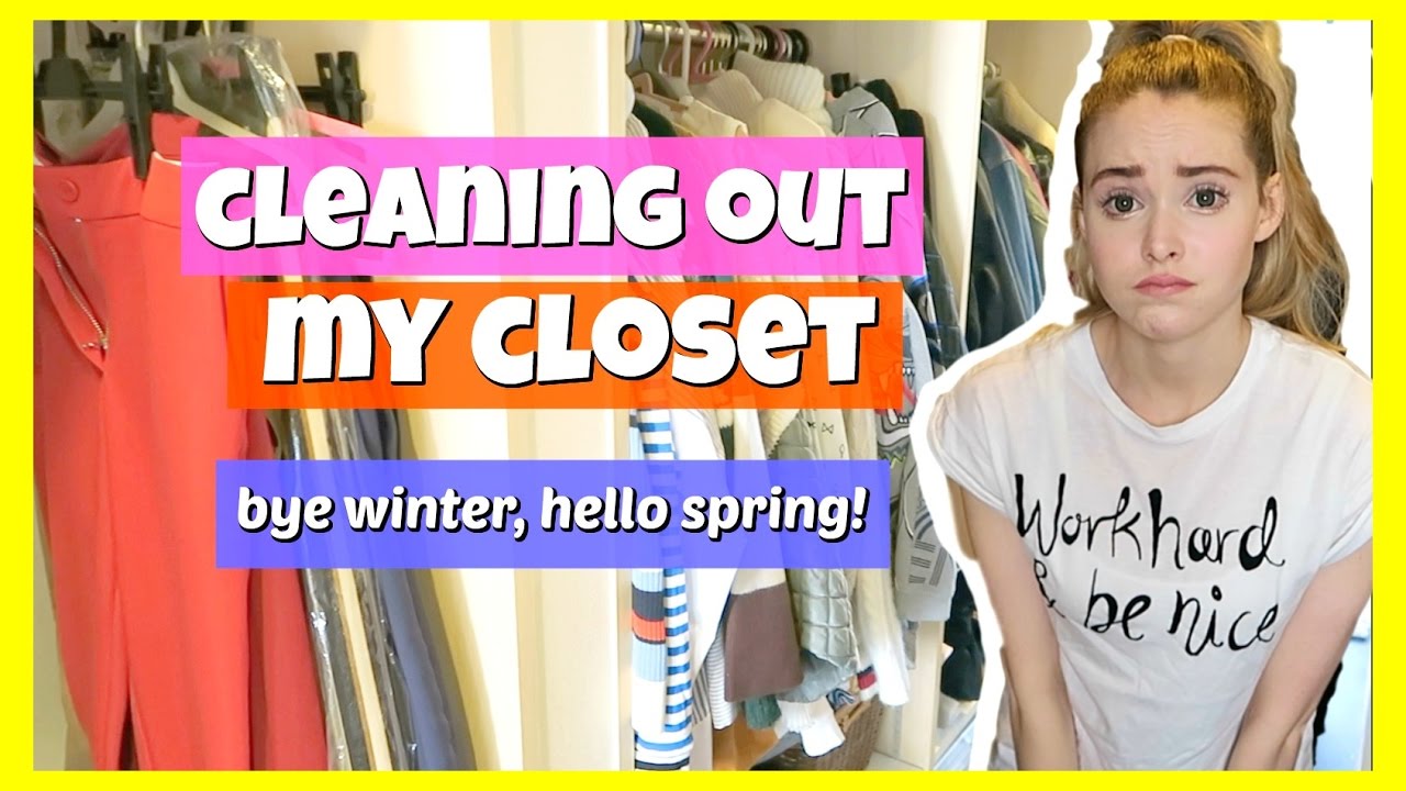 Cleaning Out My Closet & Escaping! - YouTube