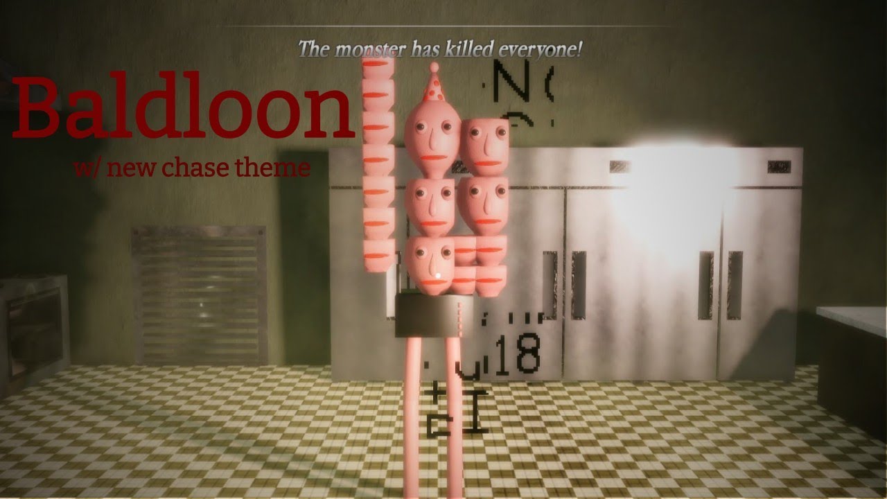 Roblox Pillar Chase 2 - Baldloon Gameplay w/new chase theme