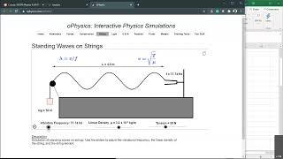 Standing Waves on a String
