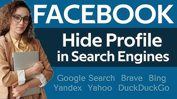 Facebook -  How to hide facebook profile from search engines