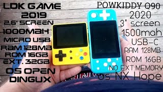 Как там рынок китайских игровых консолей? LDK GAME (2019) и POWKIDDY Q90 (2020)Хронометраж в описан.