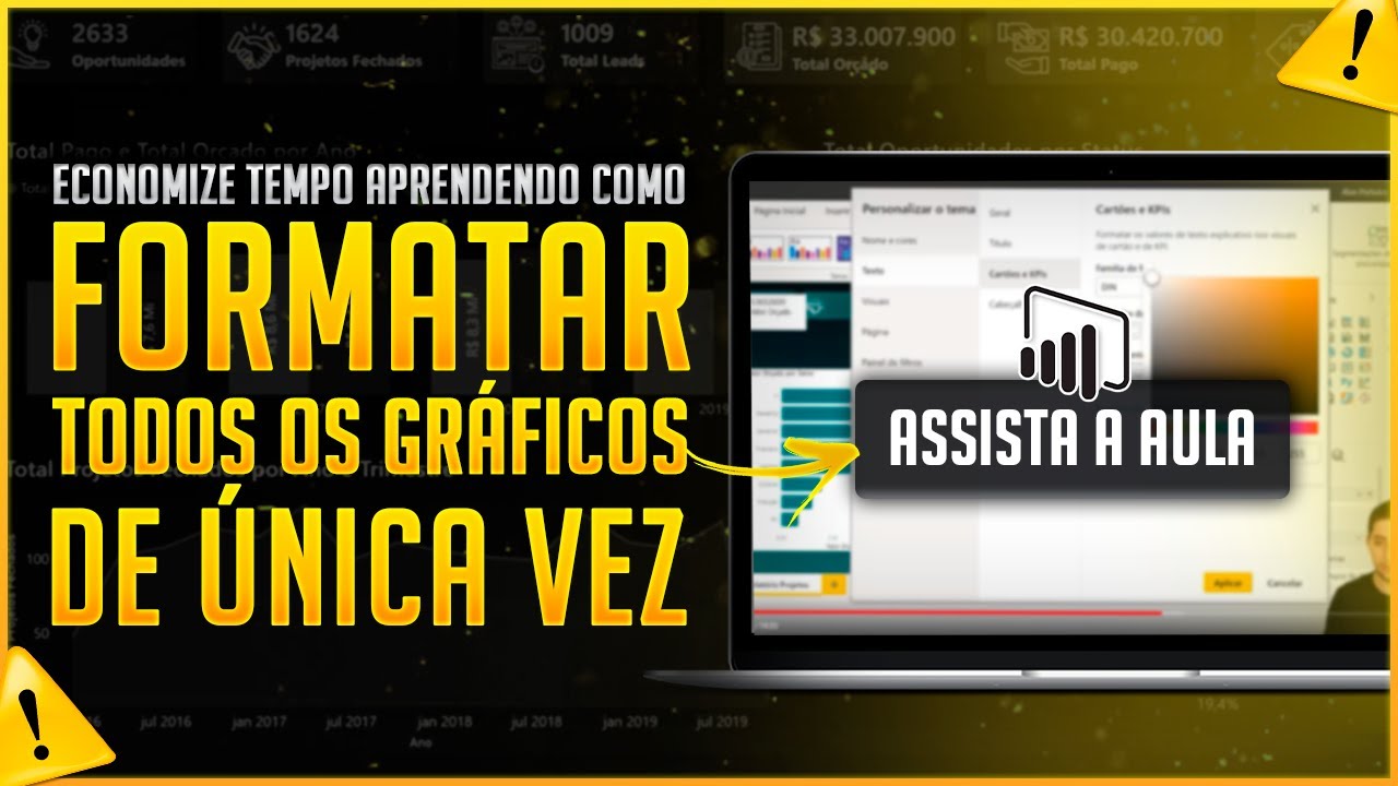 Formatar Todos os Gráficos de uma Vez