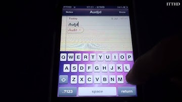 Swype - A Swipe To Type Keyboard For Your iPhone, iPod Touch Or iPad
