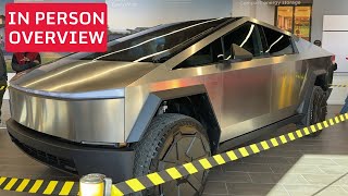 Exclusive First Look: TESLA CYBERTRUCK In Person Detailed Overview