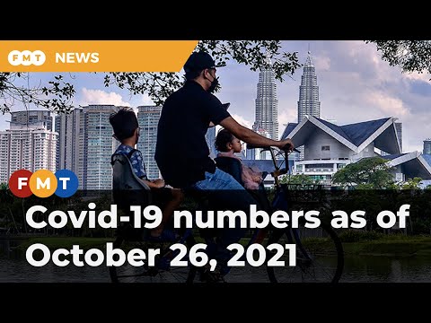 Covid-19 numbers as of October 26, 2021