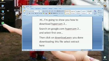 Tutorial: How to download hypercam2