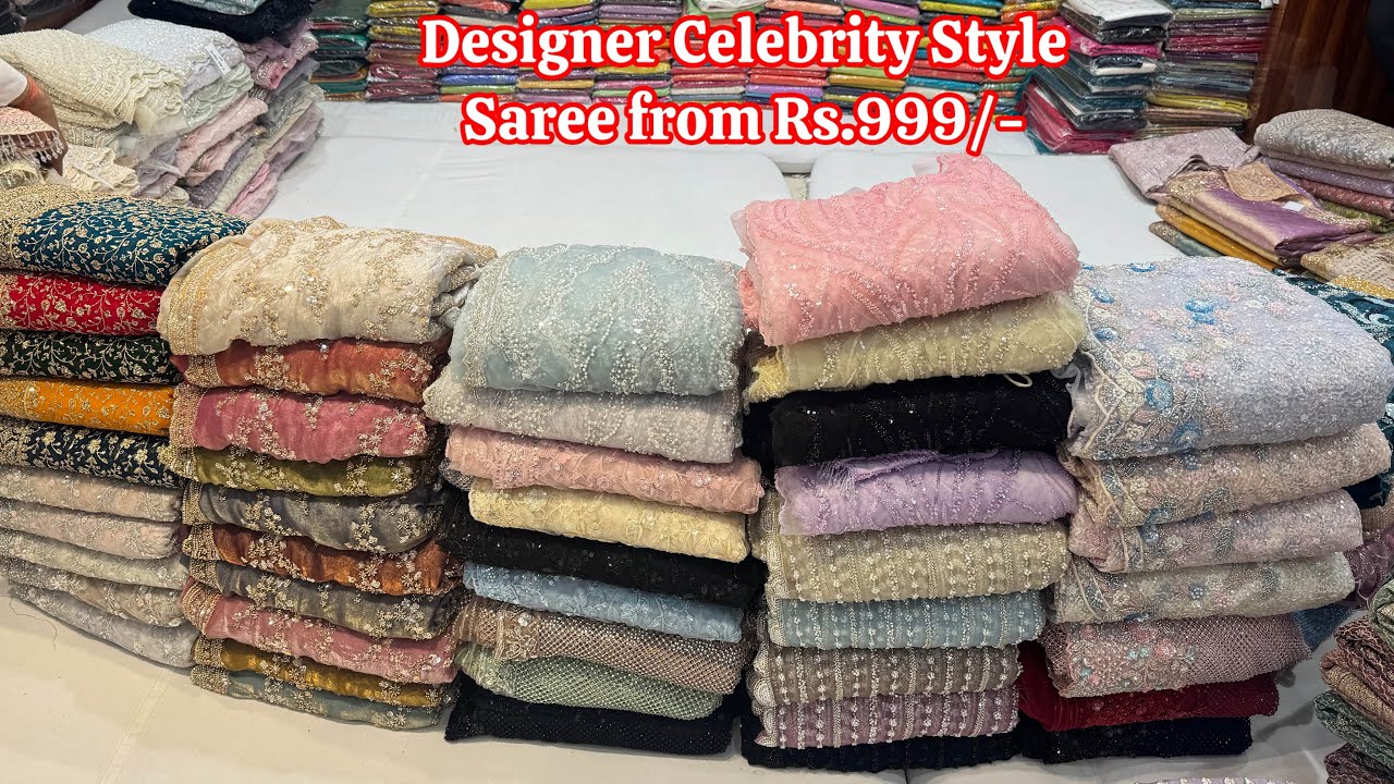 Chickpet Bangalore Single Piece Available @ Wholesale Price #fashion #fancysarees #designer #saree 