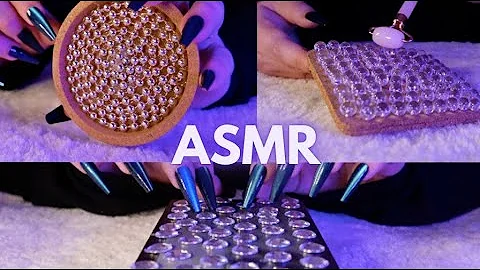 ASMR Scratching & Tapping on Trigger Boards (No Talking) Background ASMR for work, sleep, study