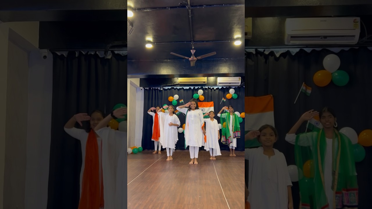 Bharat ki Beti #pumpitupwithhiren #hirenchauhan #bharatkibeti #independenceday #dance