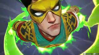 Marvel Rivals MVP screens but with their Marvel Vs Capcom Themes