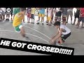 He got Crossed !